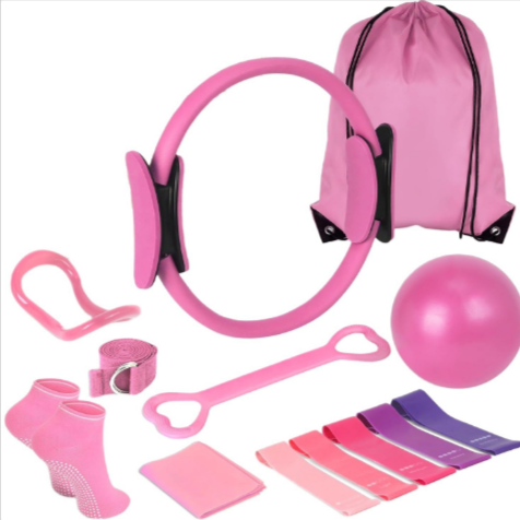 13-piece yoga and Pilates set for home workouts, complete yoga and Pilates equipment set, all-in-one yoga fitness kit for beginners, Pilates workout set for full body training, home yoga and Pilates exercise accessories, portable yoga and Pilates kit for daily workouts, premium yoga and Pilates set for men and women, fitness accessories for yoga and Pilates training, complete home workout yoga equipment bundle. 13-piece yoga and Pilates fitness set for flexibility and strength