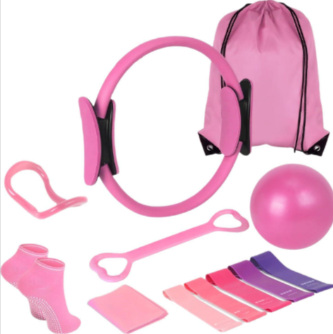 13-piece yoga and Pilates set for home workouts, complete yoga and Pilates equipment set, all-in-one yoga fitness kit for beginners, Pilates workout set for full body training, home yoga and Pilates exercise accessories, portable yoga and Pilates kit for daily workouts, premium yoga and Pilates set for men and women, fitness accessories for yoga and Pilates training, complete home workout yoga equipment bundle. 13-piece yoga and Pilates fitness set for flexibility and strength