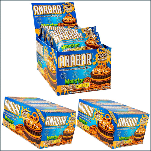 Anabar Monster Cookie Crunch - 3 Boxes of 12