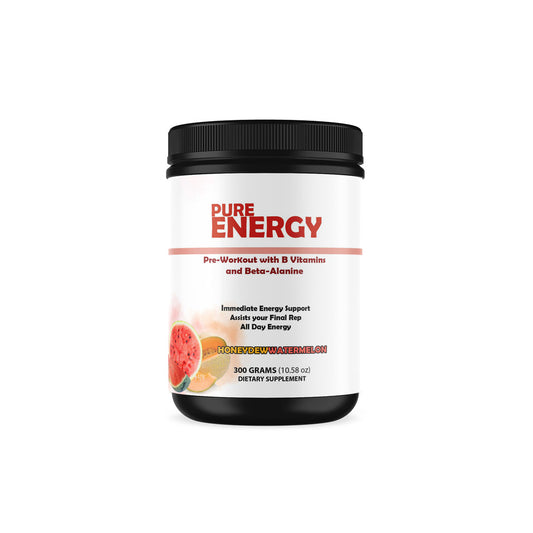 Pure Energy Honeydew Watermelon drink mix, Honeydew Watermelon energy drink powder, premium energy drink mix for workouts, pre-workout energy drink with Honeydew Watermelon flavor, refreshing Honeydew Watermelon fitness drink mix, energy powder for active lifestyles, workout drink mix for gym and fitness, delicious Honeydew Watermelon sports nutrition drink, easy-mix energy supplement powder for daily workouts, Pure Energy Honeydew Watermelon hydration and energy drink mix